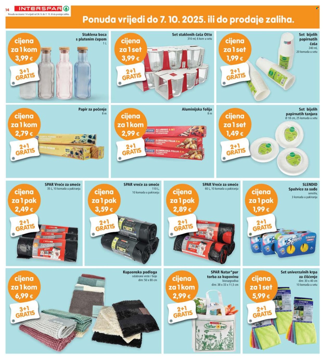 INTERSPAR katalog - 24.09.2025. - 30.09.2025. Stranica 14