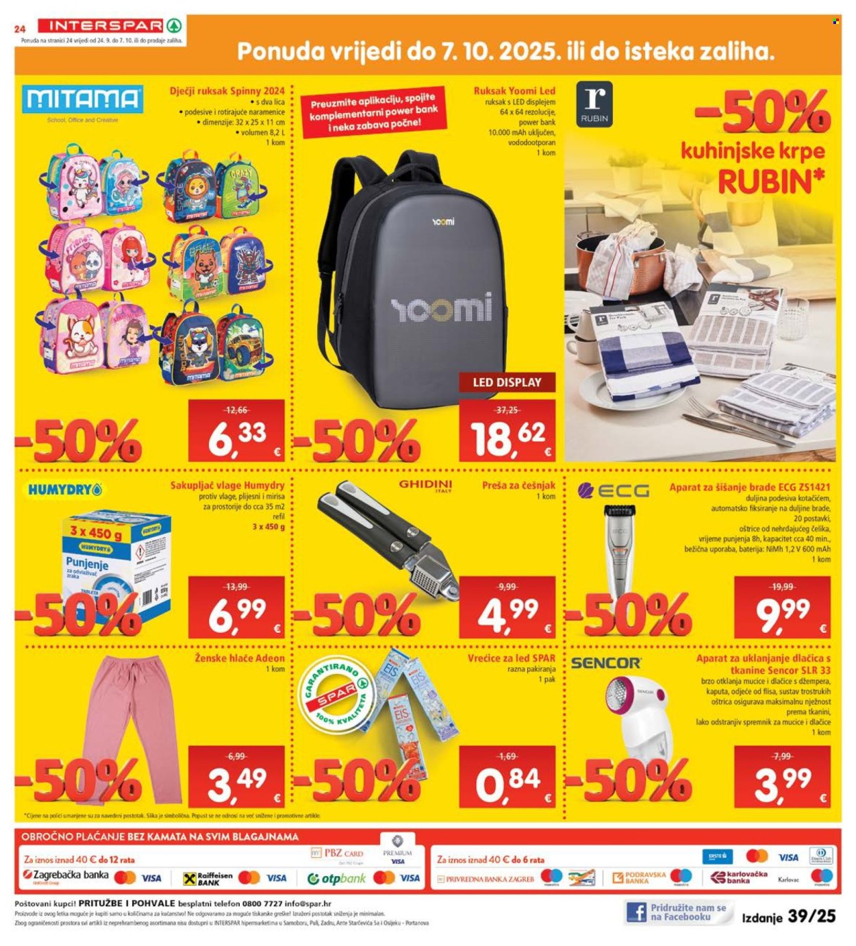 INTERSPAR katalog - 24.09.2025. - 30.09.2025. Stranica 24