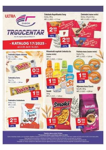 Trgocentar katalog - 22.09.2025. - 05.10.2025.