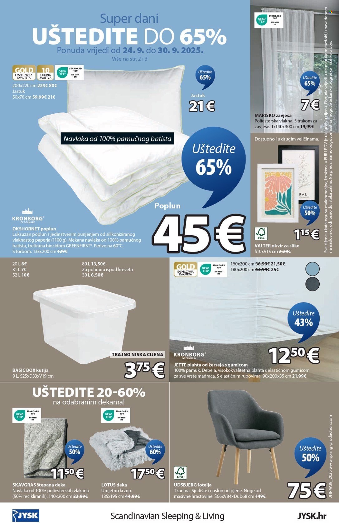 JYSK katalog - 24.09.2025. - 14.10.2025. Stranica 17