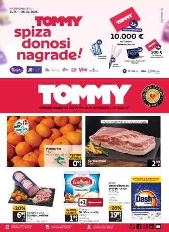 Tommy katalog - 25.09.2025. - 01.10.2025.