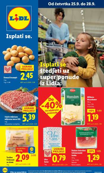 Lidl katalog - 25.09.2025. - 28.09.2025.