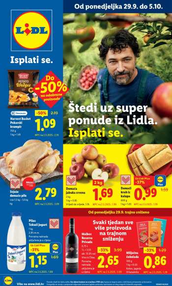 Lidl katalog - 29.09.2025. - 05.10.2025.