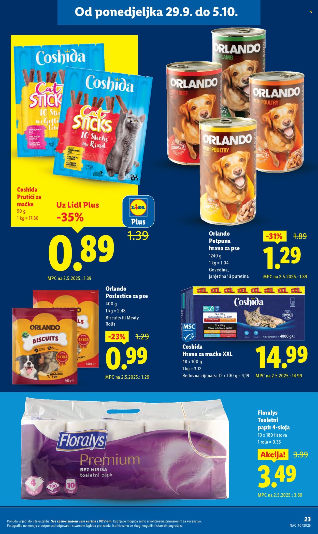 Lidl katalog - 29.09.2025. - 05.10.2025. Stranica 23