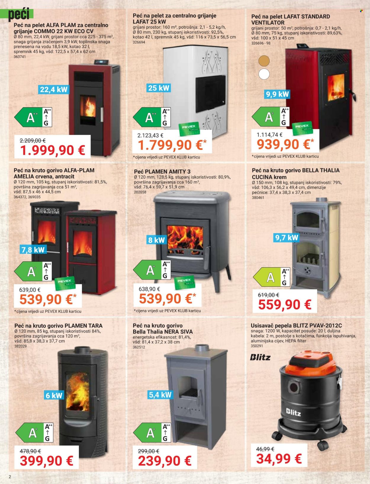 Pevex katalog - 25.09.2025. - 20.10.2025. Stranica 2
