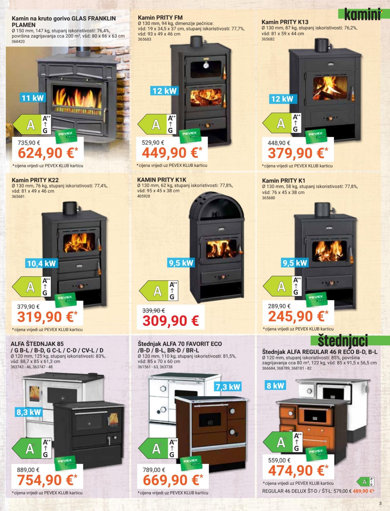 Pevex katalog - 25.09.2025. - 20.10.2025. Stranica 3