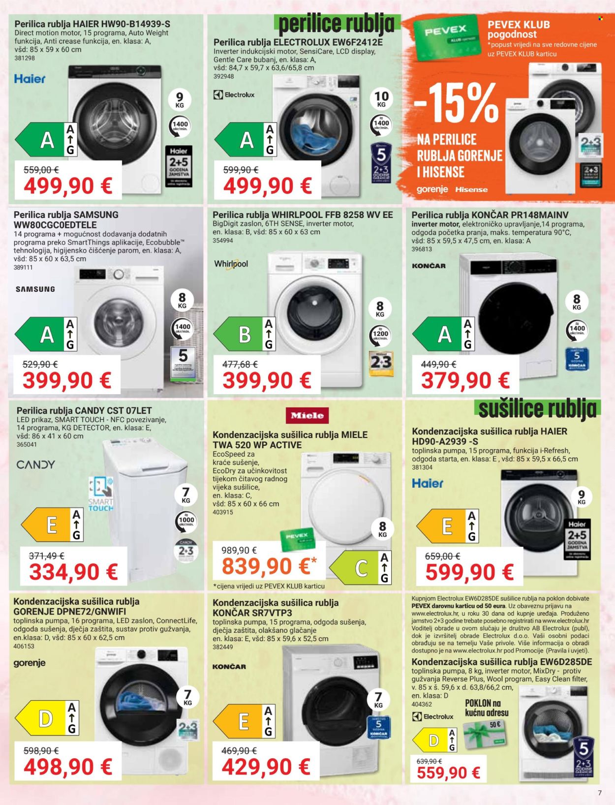Pevex katalog - 25.09.2025. - 20.10.2025. Stranica 7
