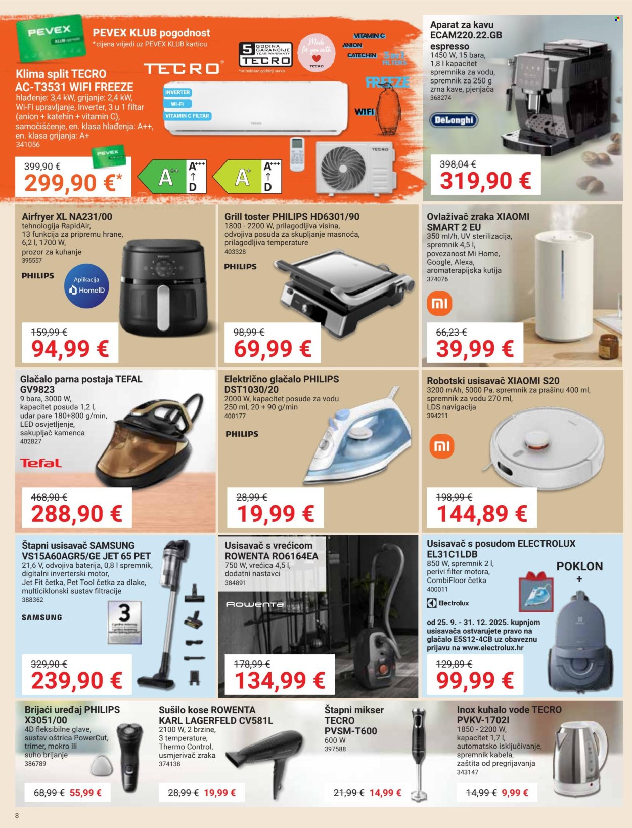 Pevex katalog - 25.09.2025. - 20.10.2025. Stranica 8