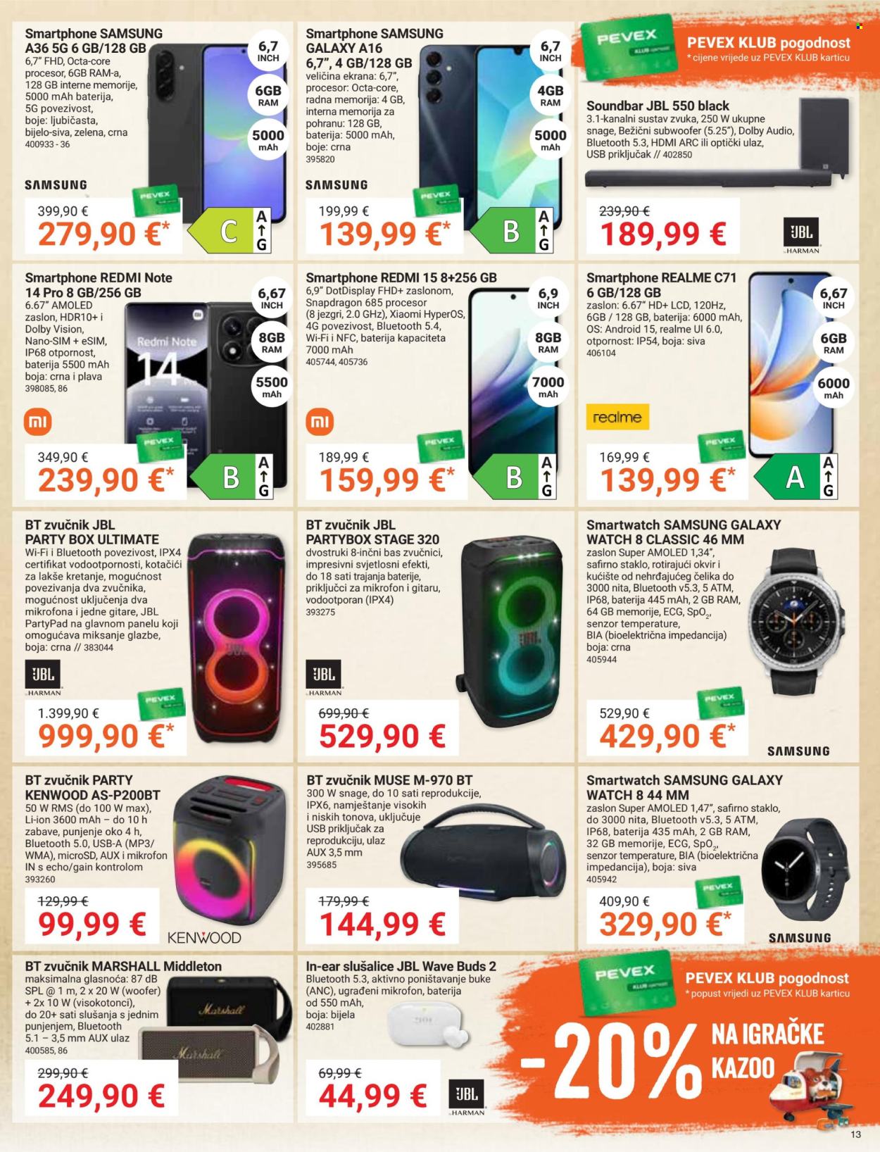 Pevex katalog - 25.09.2025. - 20.10.2025. Stranica 13
