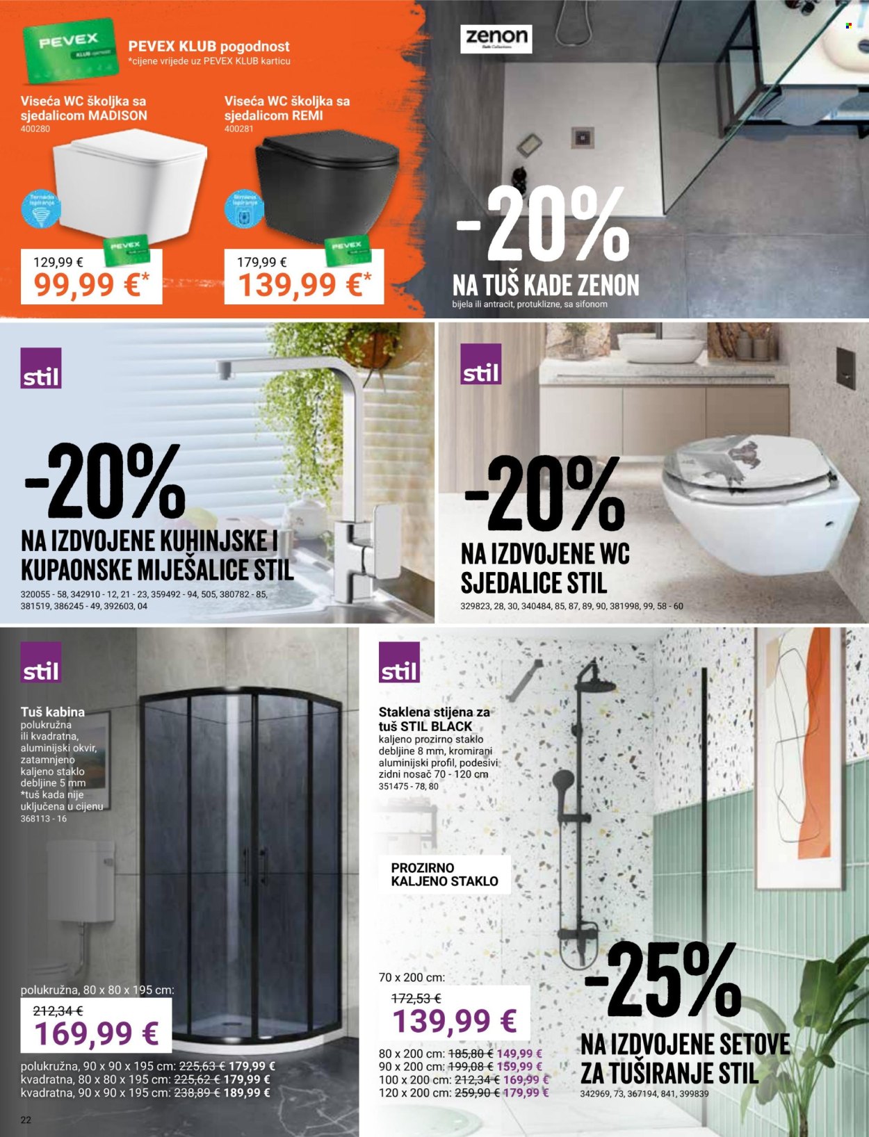 Pevex katalog - 25.09.2025. - 20.10.2025. Stranica 22