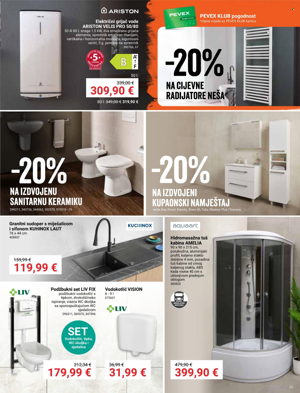Pevex katalog - 25.09.2025. - 20.10.2025. Stranica 23