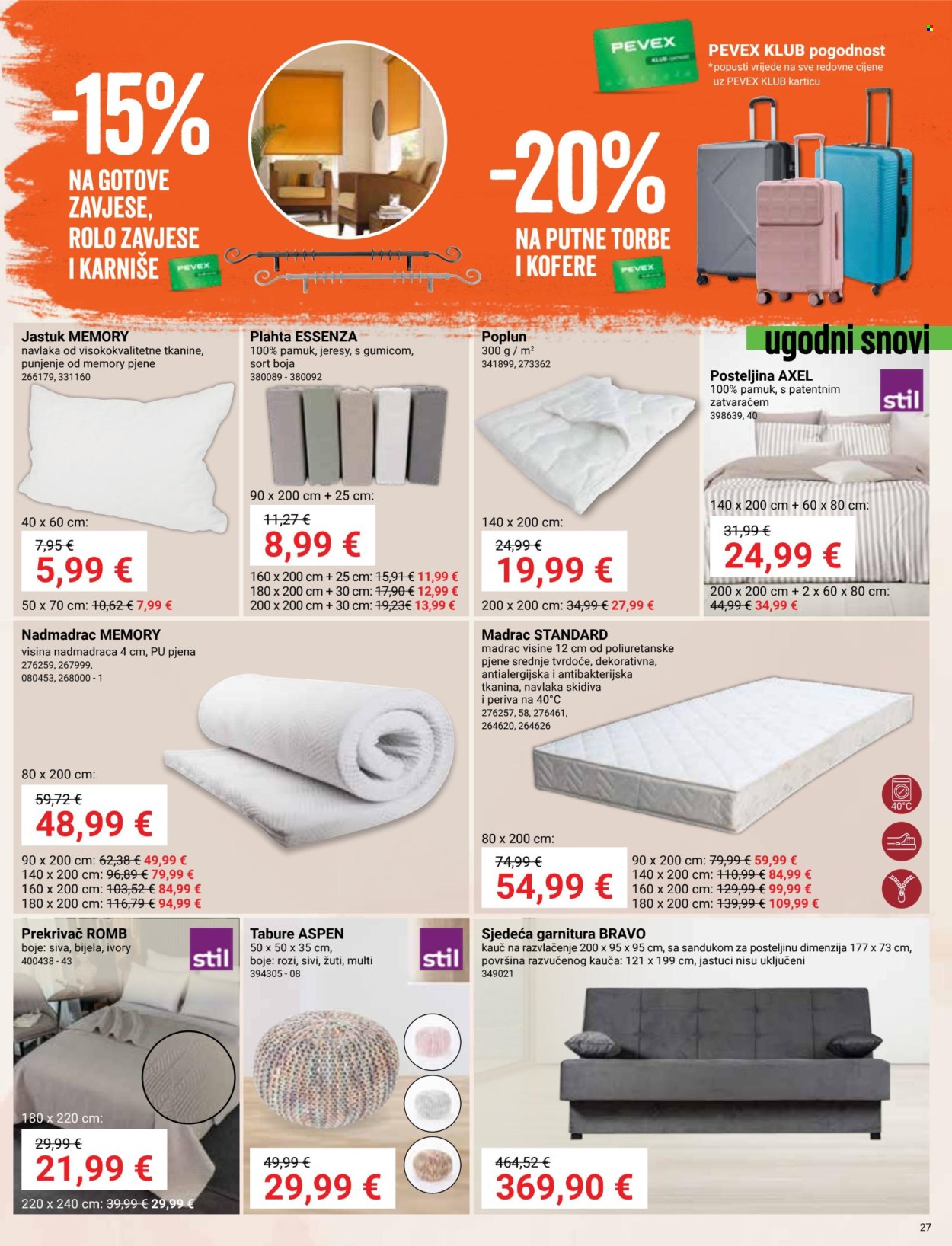 Pevex katalog - 25.09.2025. - 20.10.2025. Stranica 27