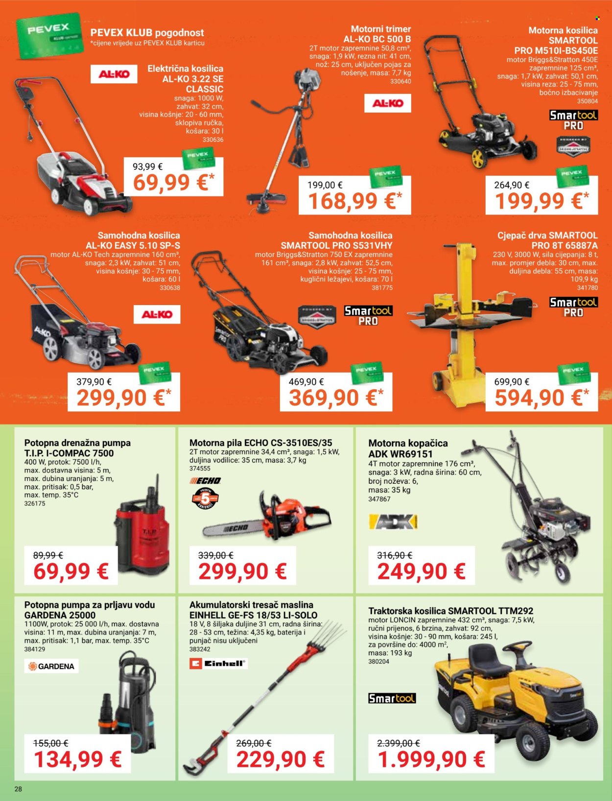 Pevex katalog - 25.09.2025. - 20.10.2025. Stranica 28