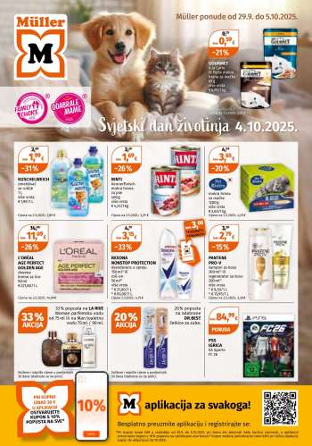 Müller katalog - 29.09.2025. - 05.10.2025.