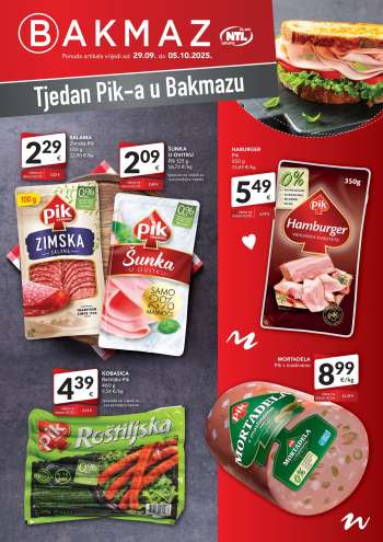 Bakmaz katalog - 29.09.2025. - 05.10.2025.