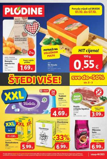 Plodine katalog - 01.10.2025. - 07.10.2025.