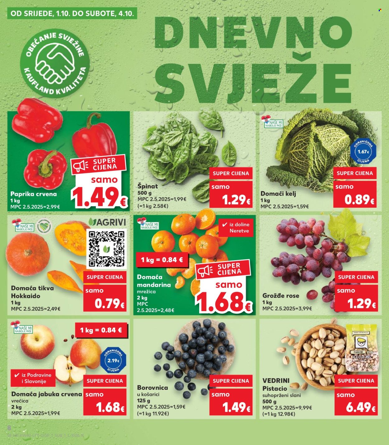 Kaufland katalog - 01.10.2025. - 07.10.2025. Stranica 8