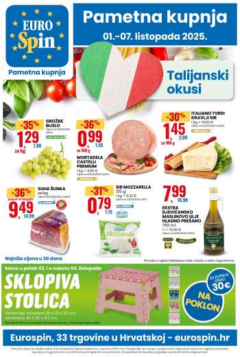 Eurospin katalog - 01.10.2025. - 07.10.2025.