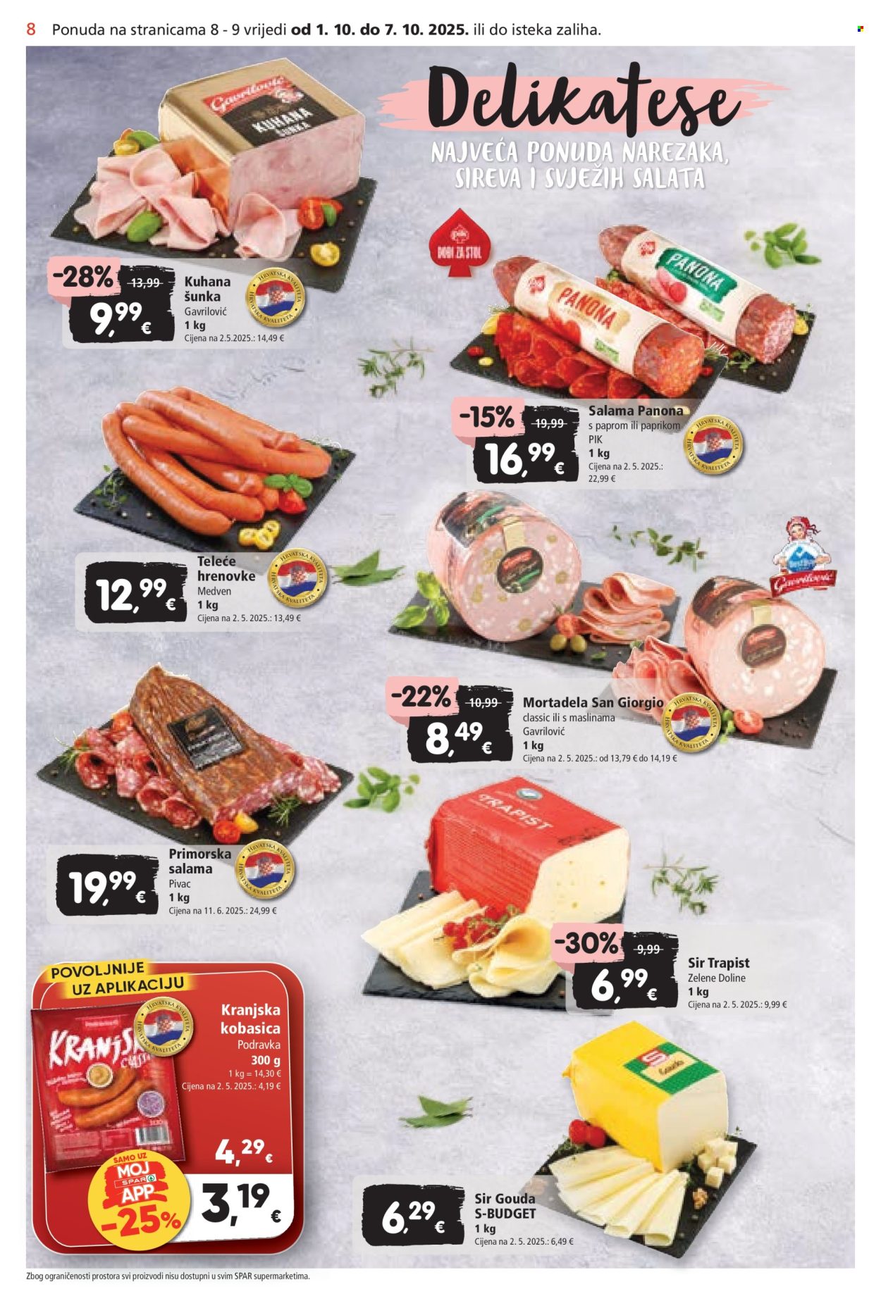 SPAR katalog - 01.10.2025. - 07.10.2025. Stranica 8