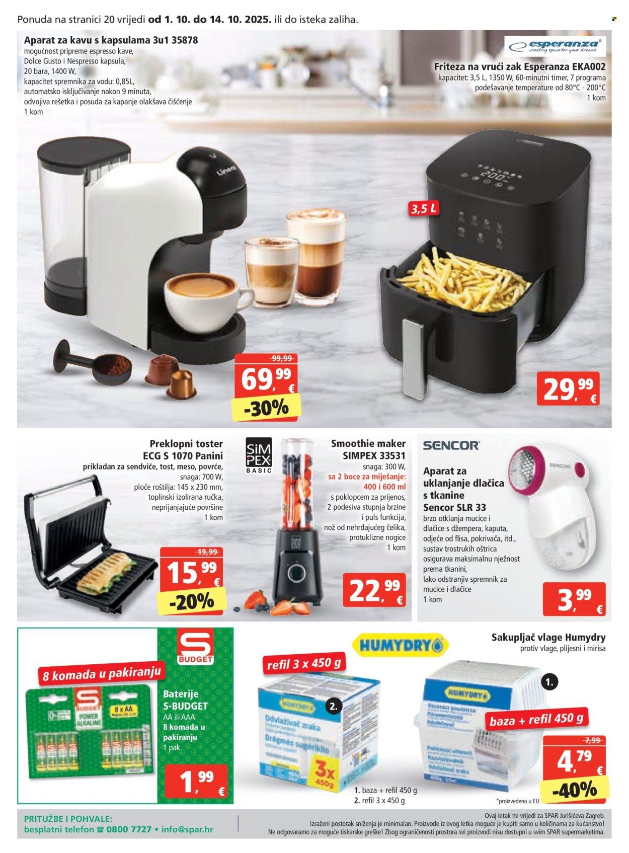 SPAR katalog - 01.10.2025. - 07.10.2025. Stranica 20