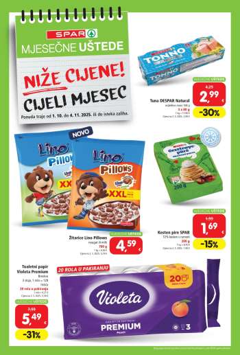 SPAR katalog - 01.10.2025. - 04.11.2025.