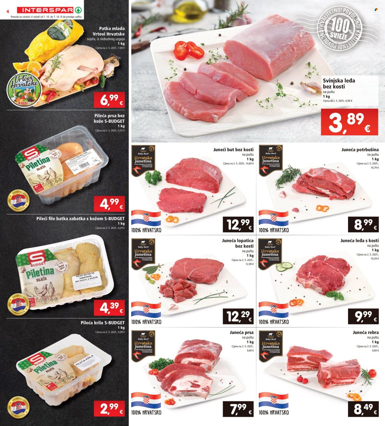 INTERSPAR katalog - 01.10.2025. - 07.10.2025. Stranica 4