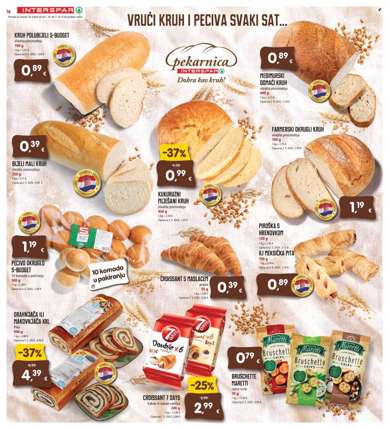INTERSPAR katalog - 01.10.2025. - 07.10.2025. Stranica 16