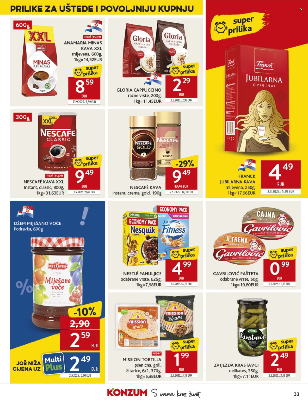 Konzum katalog - 01.10.2025. - 07.10.2025. Stranica 33