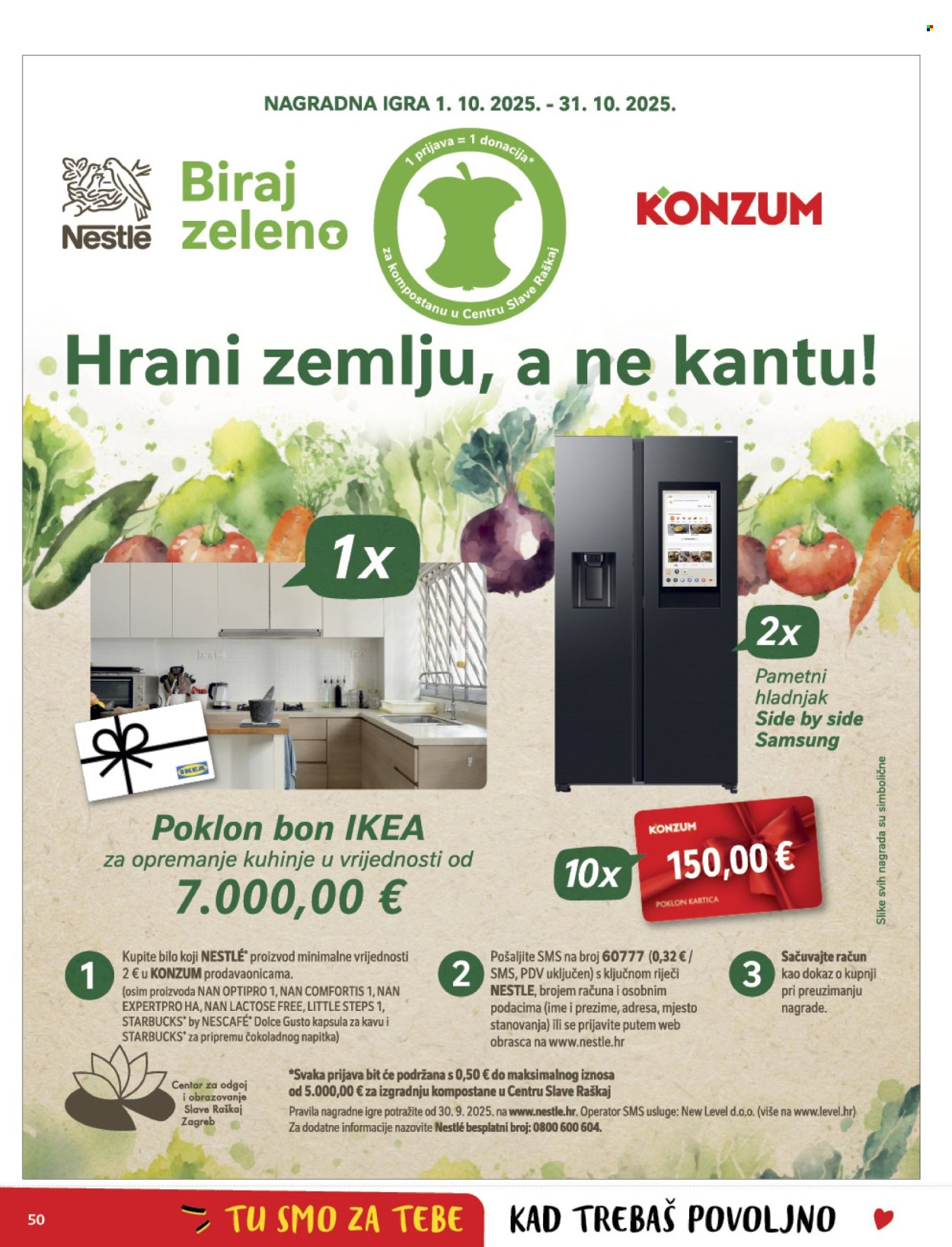 Konzum katalog - 01.10.2025. - 07.10.2025. Stranica 50