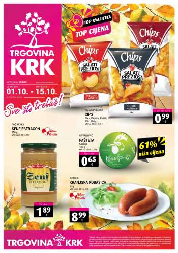 Trgovina KRK katalog - 01.10.2025. - 15.10.2025.