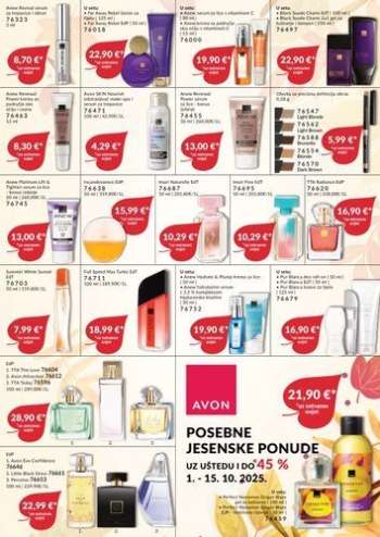 Avon katalog - 01.10.2025. - 15.10.2025.