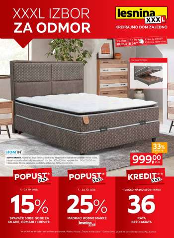 Lesnina katalog - 01.10.2025. - 23.10.2025.
