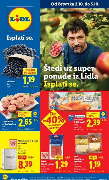 Lidl katalog - 02.10.2025. - 05.10.2025.