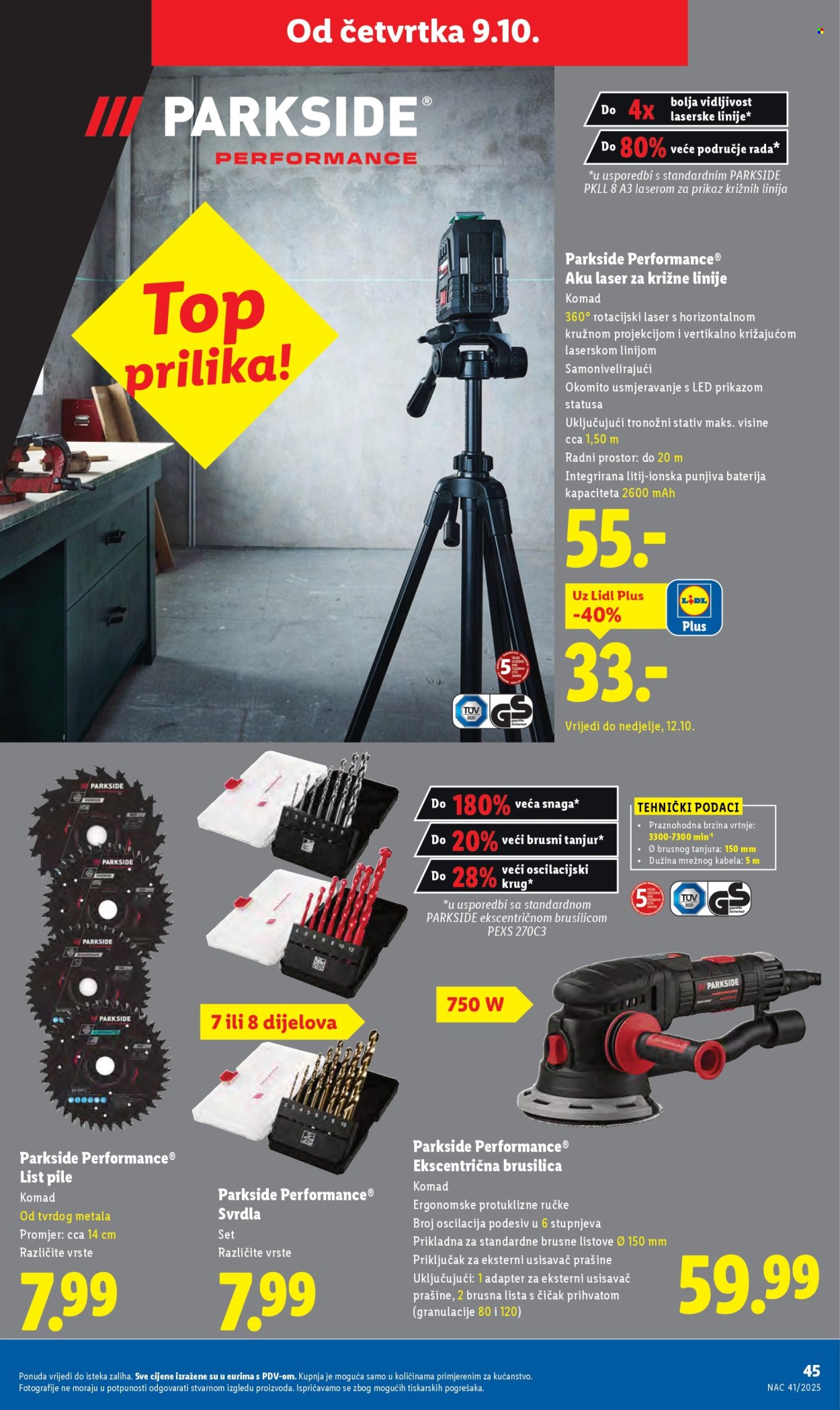 Lidl katalog - 06.10.2025. - 12.10.2025. Stranica 45