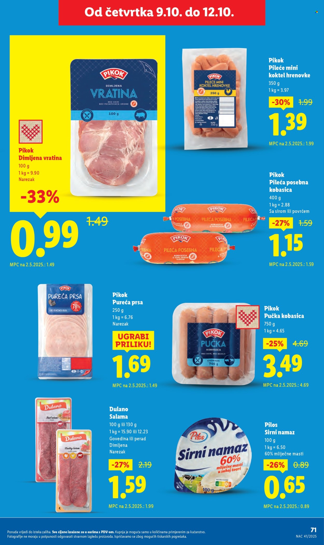 Lidl katalog - 06.10.2025. - 12.10.2025. Stranica 71