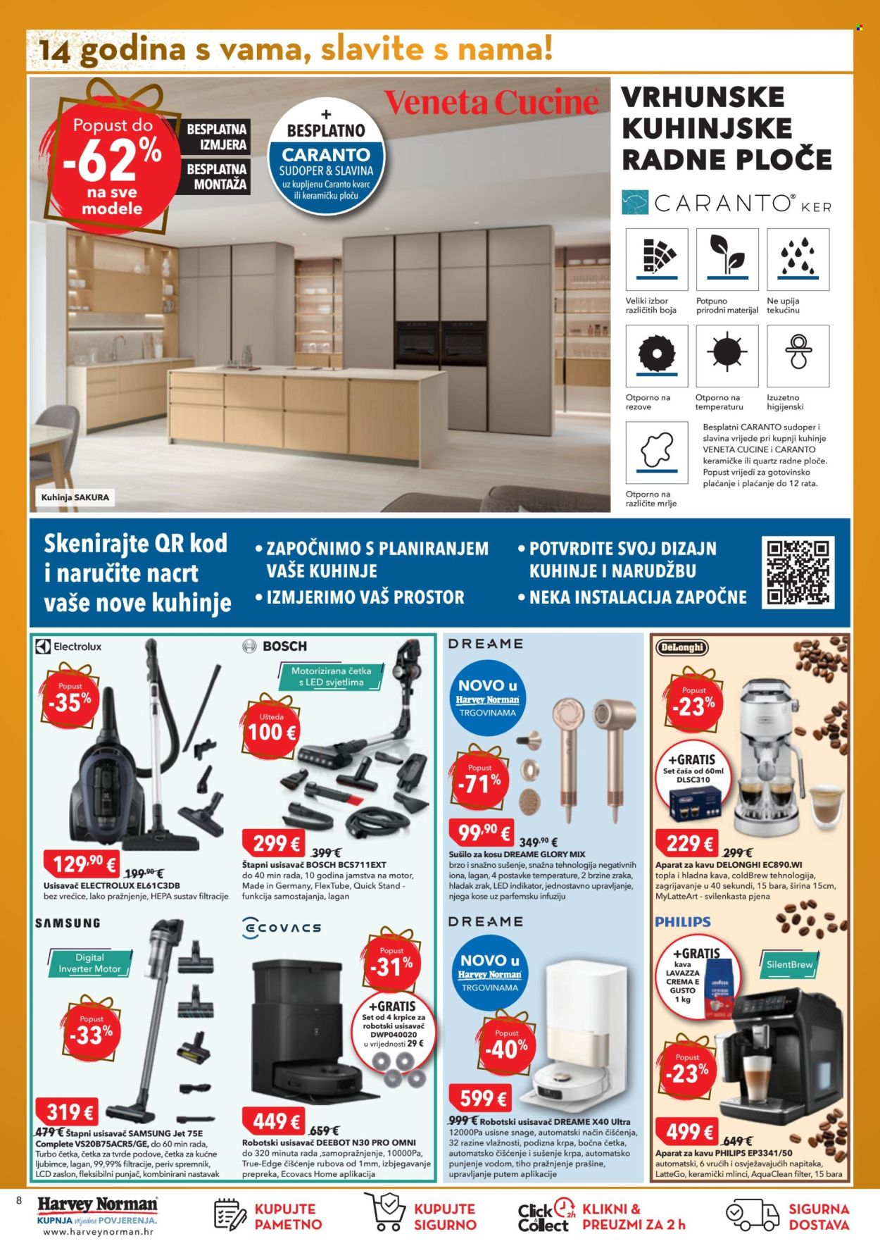 Harvey Norman katalog - 02.10.2025. - 15.10.2025. Stranica 8