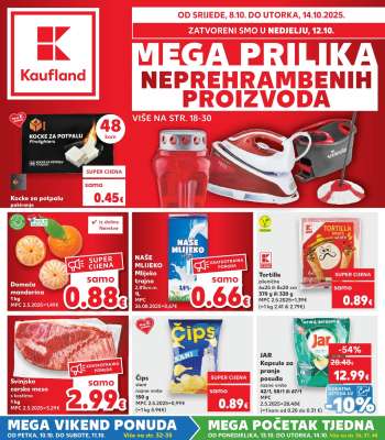 Kaufland katalog - 08.10.2025. - 14.10.2025.
