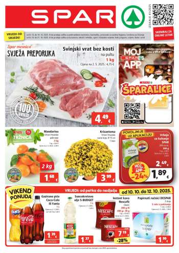 SPAR katalog - 08.10.2025. - 14.10.2025.