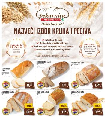 INTERSPAR katalog - 08.10.2025. - 14.10.2025.