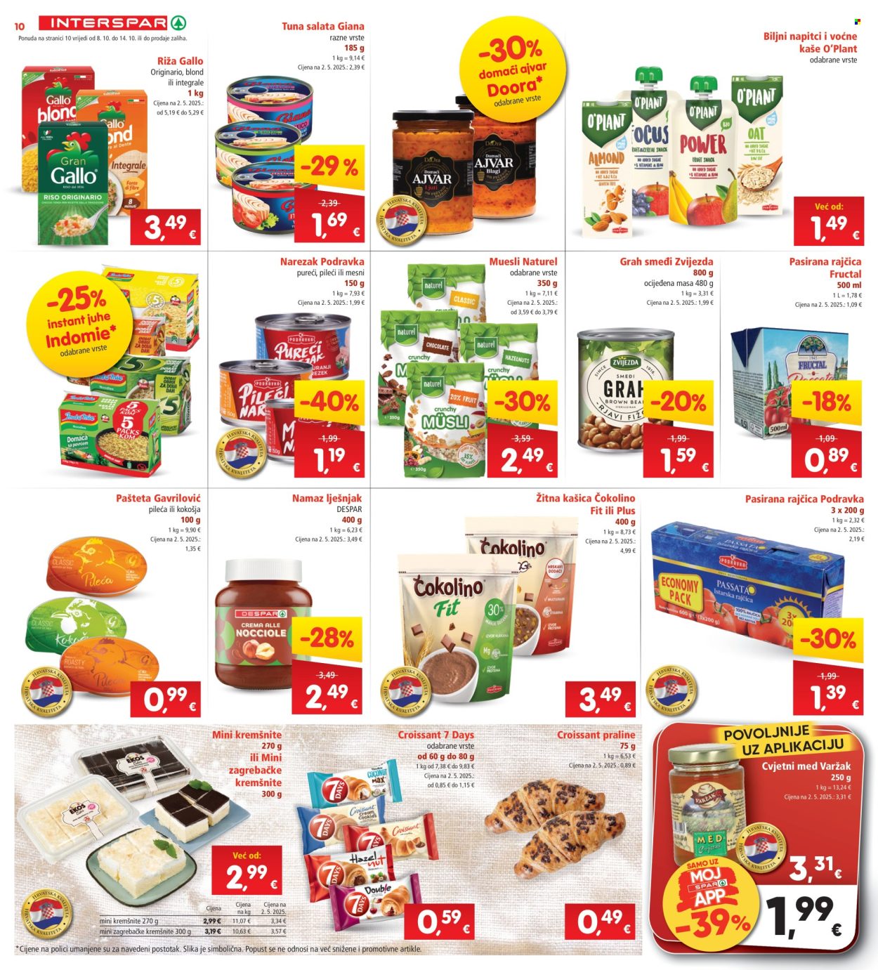 INTERSPAR katalog - 08.10.2025. - 14.10.2025. Stranica 12