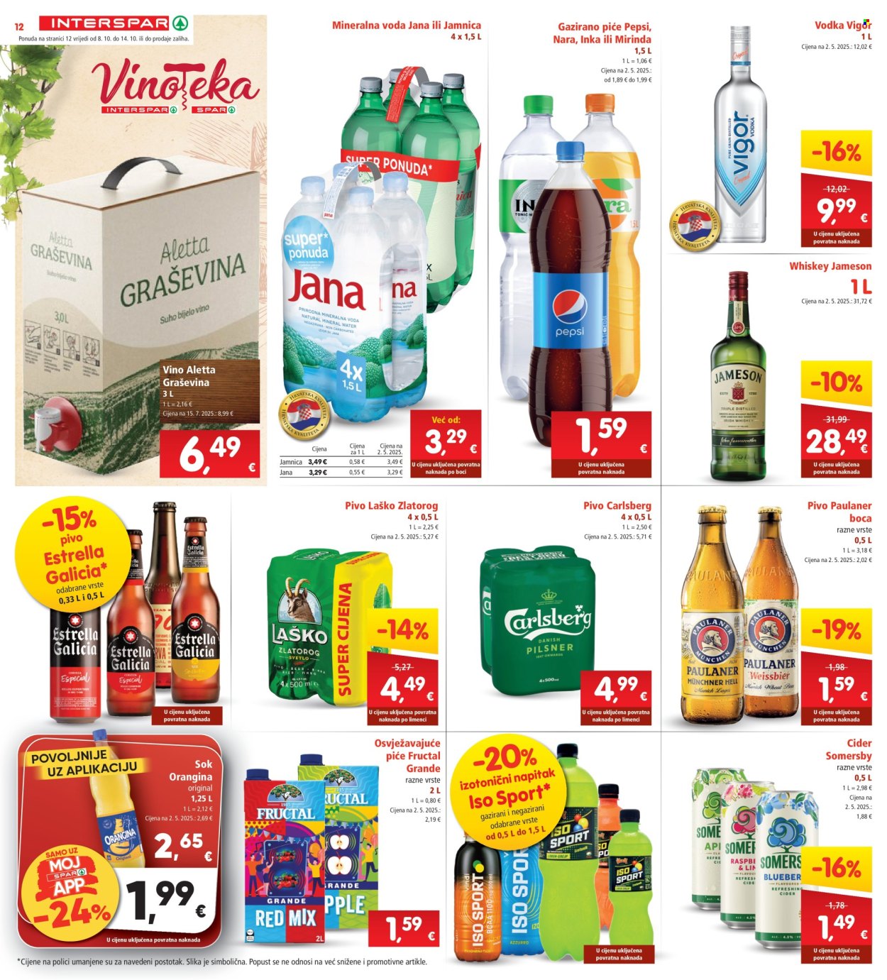 INTERSPAR katalog - 08.10.2025. - 14.10.2025. Stranica 14