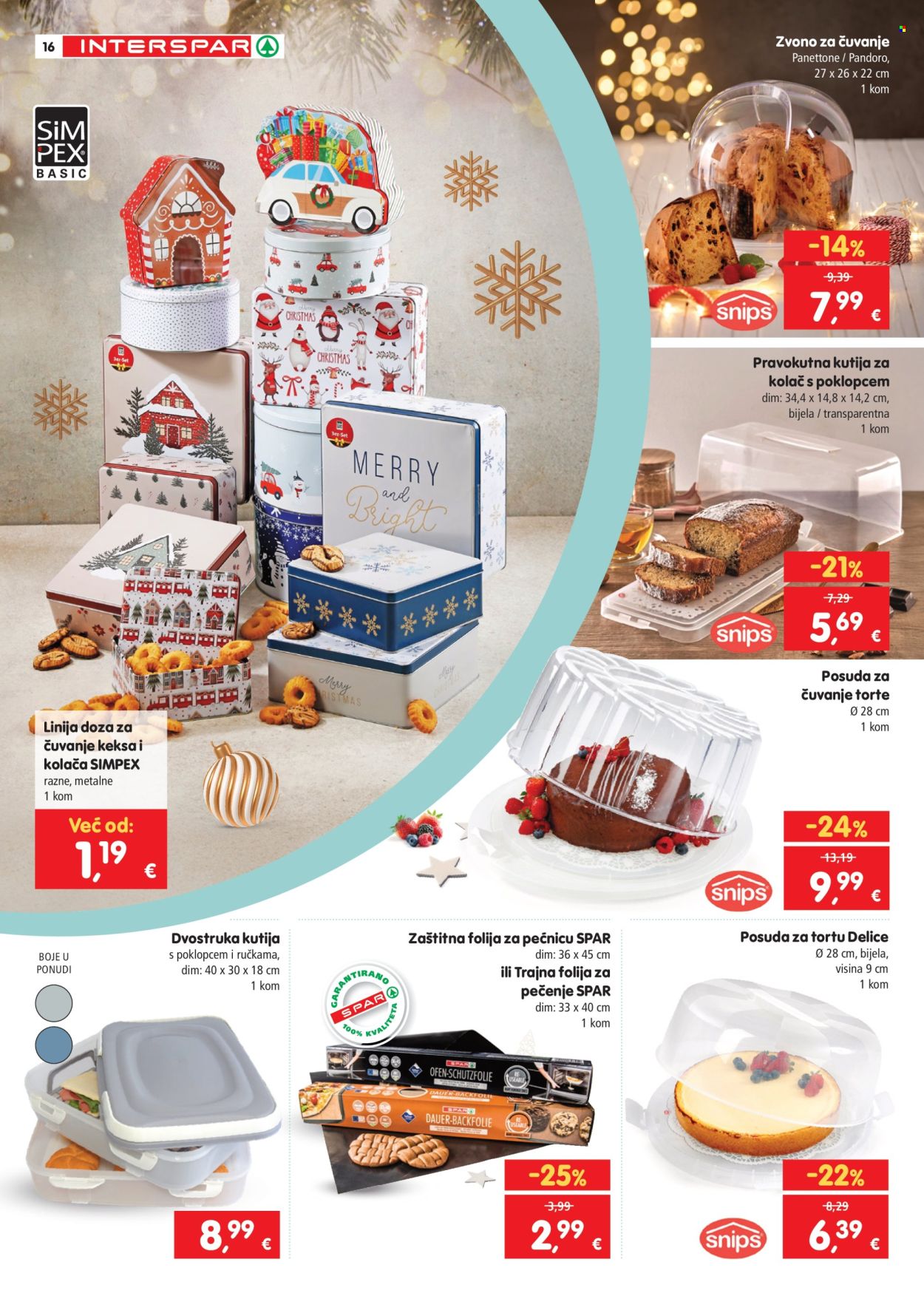 INTERSPAR katalog - 08.10.2025. - 06.01.2026. Stranica 16