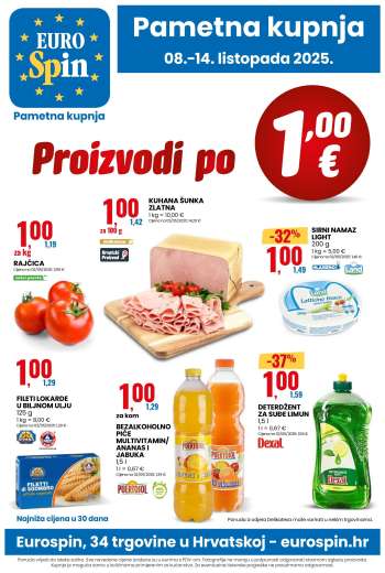 Eurospin katalog - 08.10.2025. - 14.10.2025.