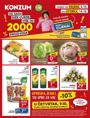 Konzum katalog - 08.10.2025. - 14.10.2025.