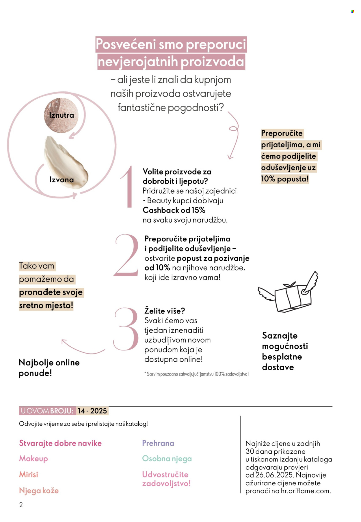 Oriflame katalog - 08.10.2025. - 28.10.2025. Stranica 2