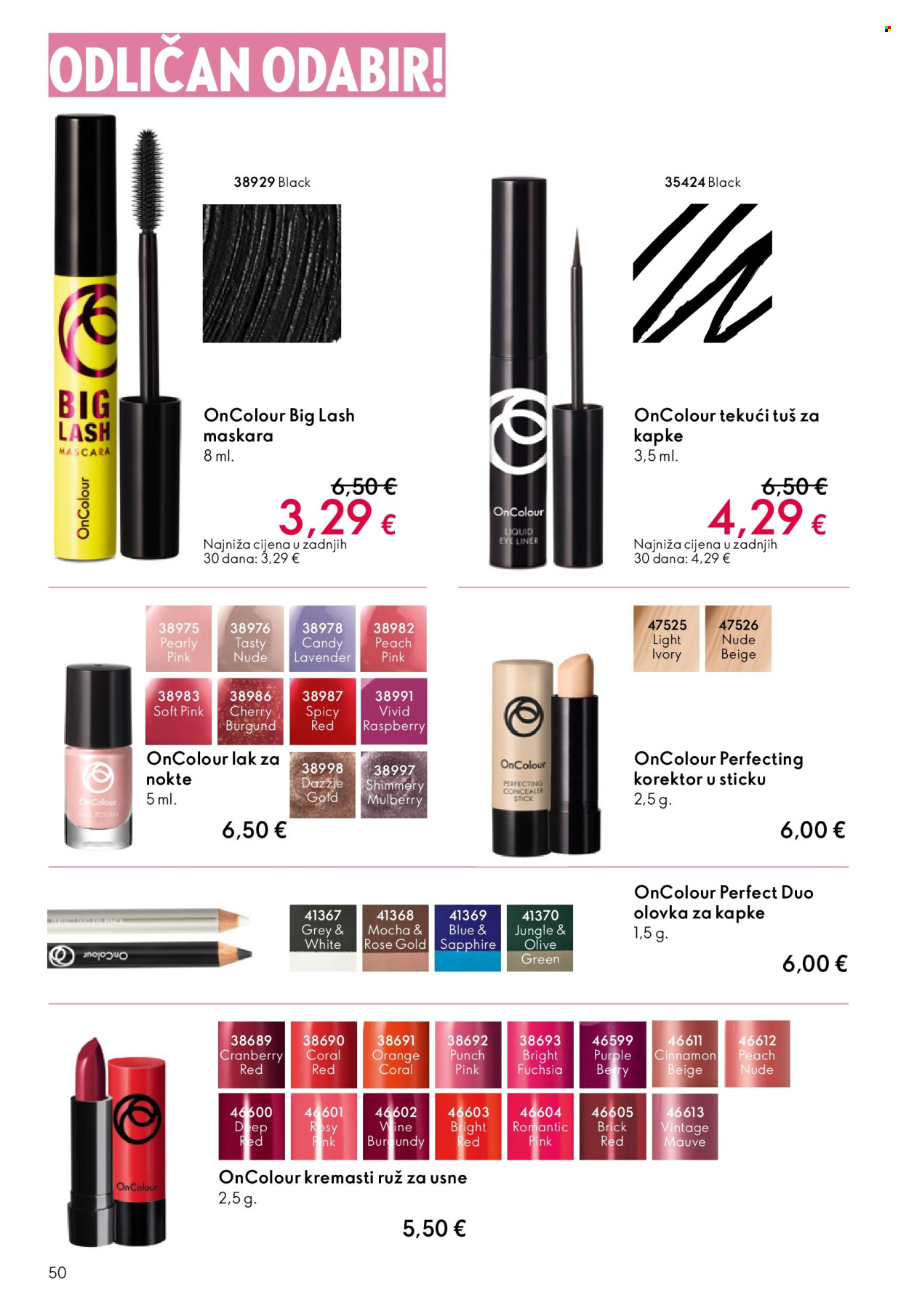 Oriflame katalog - 08.10.2025. - 28.10.2025. Stranica 50