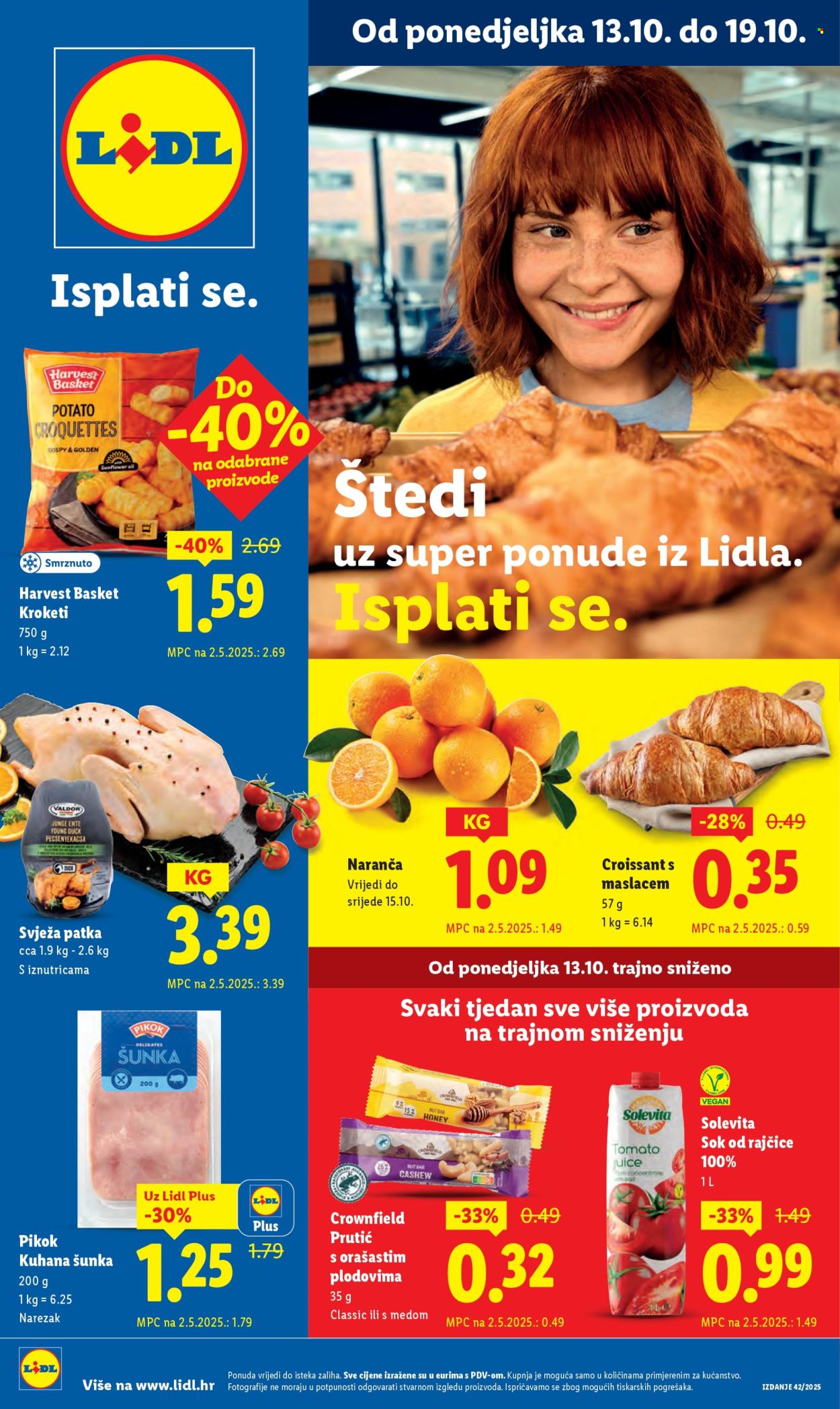 Lidl katalog - 13.10.2025. - 19.10.2025. Stranica 1