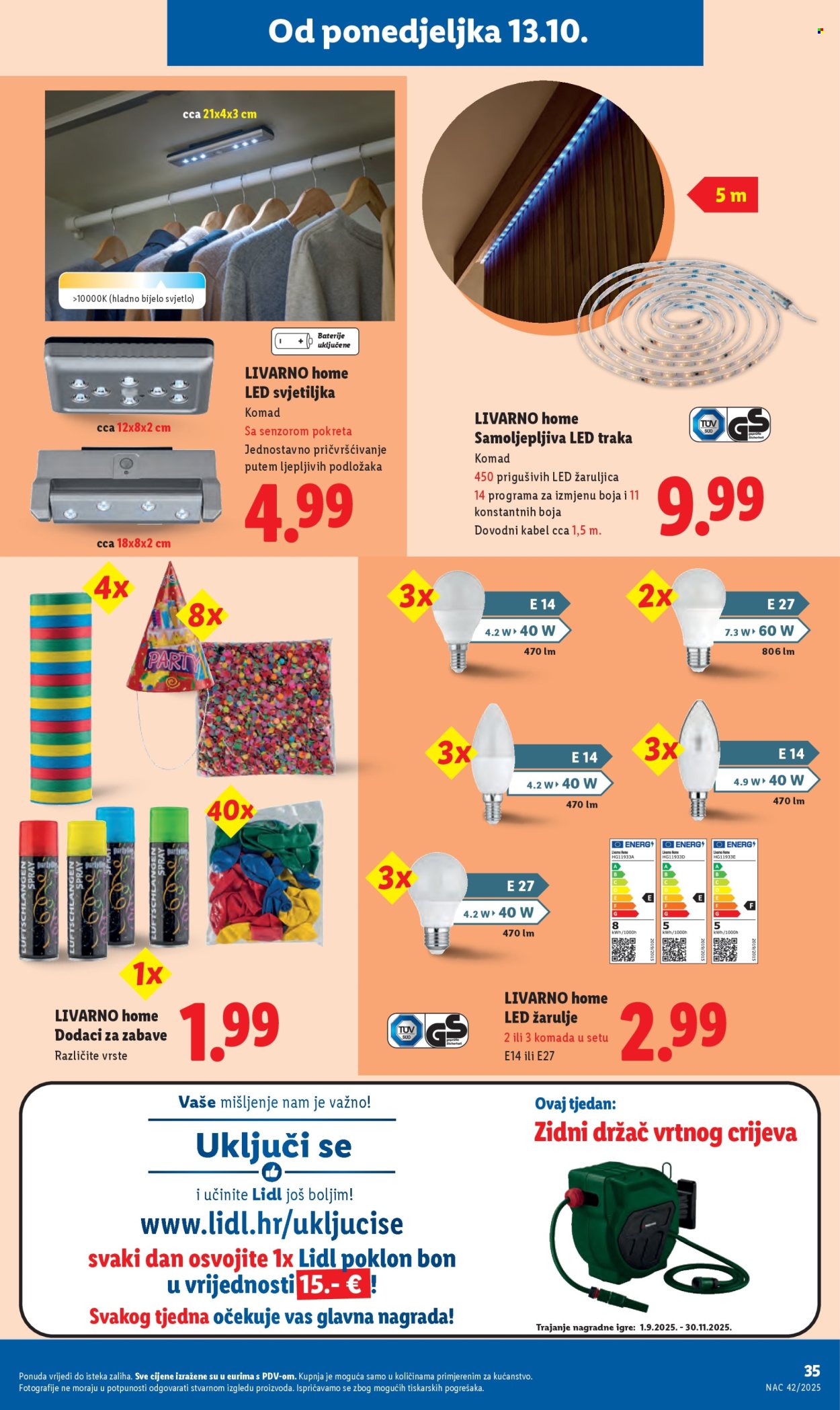 Lidl katalog - 13.10.2025. - 19.10.2025. Stranica 35