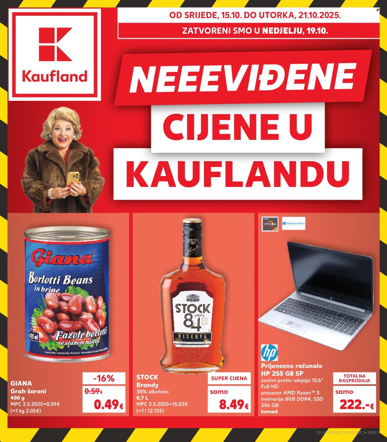 Kaufland katalog - 15.10.2025. - 21.10.2025. Stranica 1