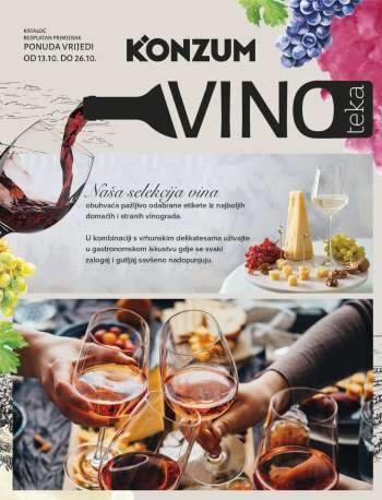 Konzum katalog - 13.10.2025. - 26.10.2025.